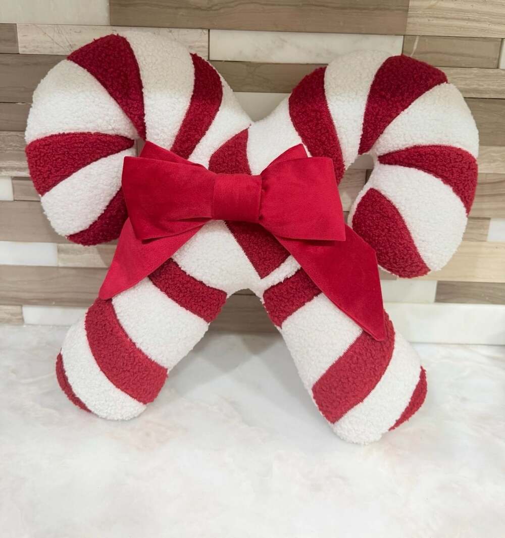 Candy Cane Pillow